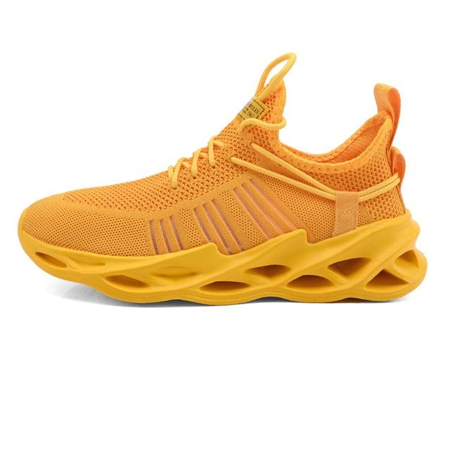 Baskets Élégantes Homme Chaussures de Course de Sport Mode Couple Chaussures Décontractées Mode Plates Respirantes Athlétiques Légères Antidérapantes Athlétiques Marche Course Baskets