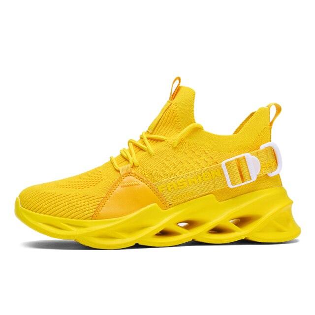 Baskets Élégantes Homme Chaussures de Course de Sport Mode Couple Chaussures Décontractées Mode Plates Respirantes Athlétiques Légères Antidérapantes Athlétiques Marche Course Baskets