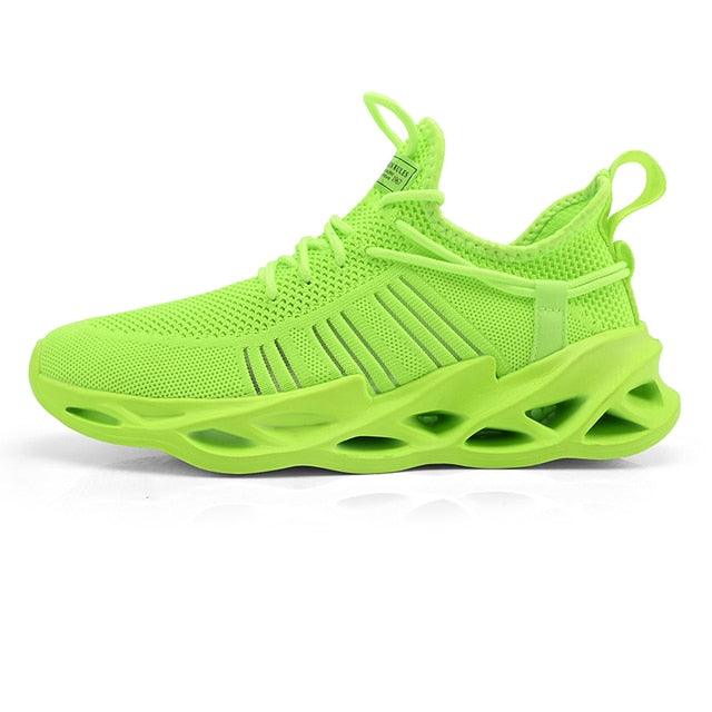 Baskets Élégantes Homme Chaussures de Course de Sport Mode Couple Chaussures Décontractées Mode Plates Respirantes Athlétiques Légères Antidérapantes Athlétiques Marche Course Baskets