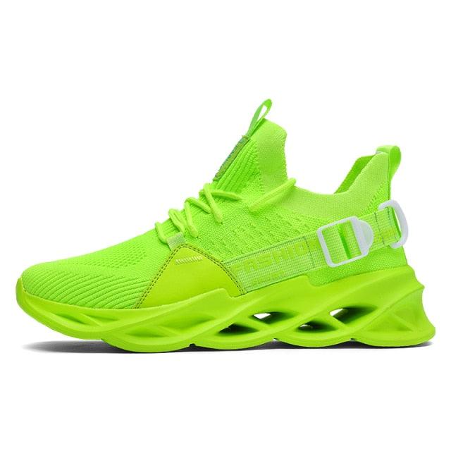 Baskets Élégantes Homme Chaussures de Course de Sport Mode Couple Chaussures Décontractées Mode Plates Respirantes Athlétiques Légères Antidérapantes Athlétiques Marche Course Baskets