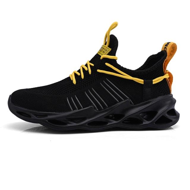 Baskets Élégantes Homme Chaussures de Course de Sport Mode Couple Chaussures Décontractées Mode Plates Respirantes Athlétiques Légères Antidérapantes Athlétiques Marche Course Baskets