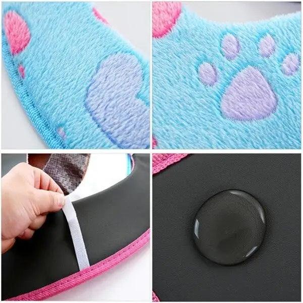 Housse de siège de toilette élégante, douce et confortable, chaude et imperméable, couleurs vives