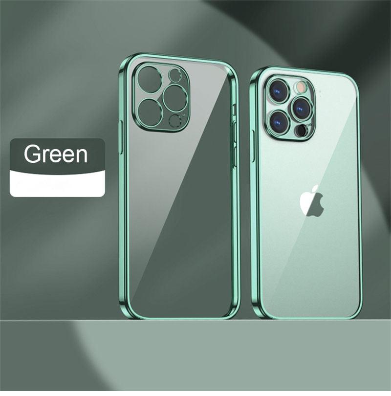 Coque Souple Transparente et Élégante Unisexe pour iPhone 13 Pro Max 12 11 13Pro 14 Coque de Protection Ultra Fine Antichoc Luxe pour iPhone