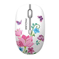 Souris sans fil 2,4 G élégante pour femmes, ultra silencieuse, 1600 DPI, optique et fine, pour ordinateur portable