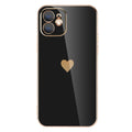 Coque de téléphone élégante pour femme pour iPhone 13 14 Pro Protection d'objectif d'appareil photo pour iPhone 12 11 Pro Max 14Plus Étui antichoc Pare-chocs luxueux Motif mignon Femmes Filles Coque d'appareil photo antichoc en silicone souple