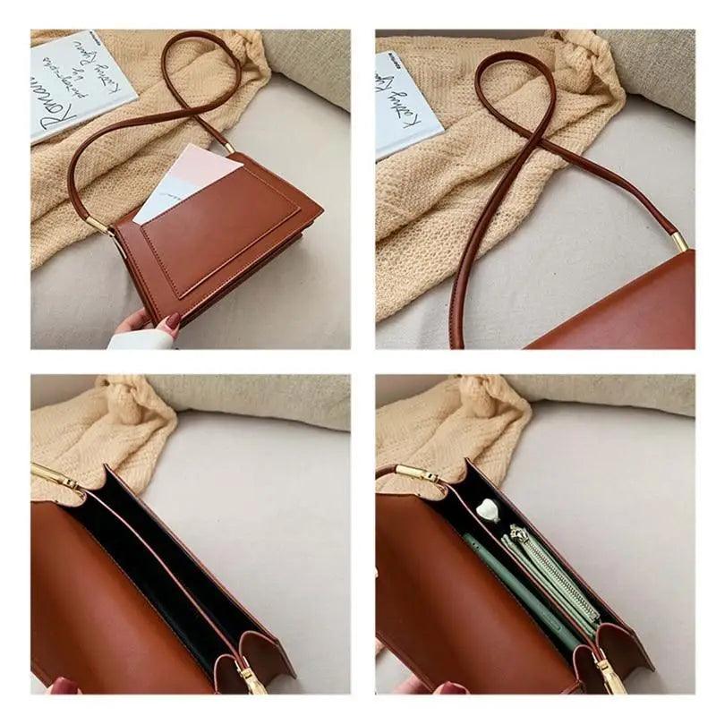 Sacs bandoulière élégants pour femmes, sacs à main de luxe de marque en cuir PU, sacs à bandoulière de voyage pour femmes