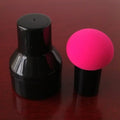 Élégante éponge de maquillage sans latex pour femme, tête de champignon, poudre liquide, sèche et humide, multifonction, pinceau de maquillage, boîte de rangement d'outils cosmétiques