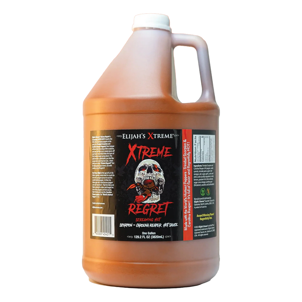 Sauce piquante Xtreme Regret – Bidon (3,78 L)