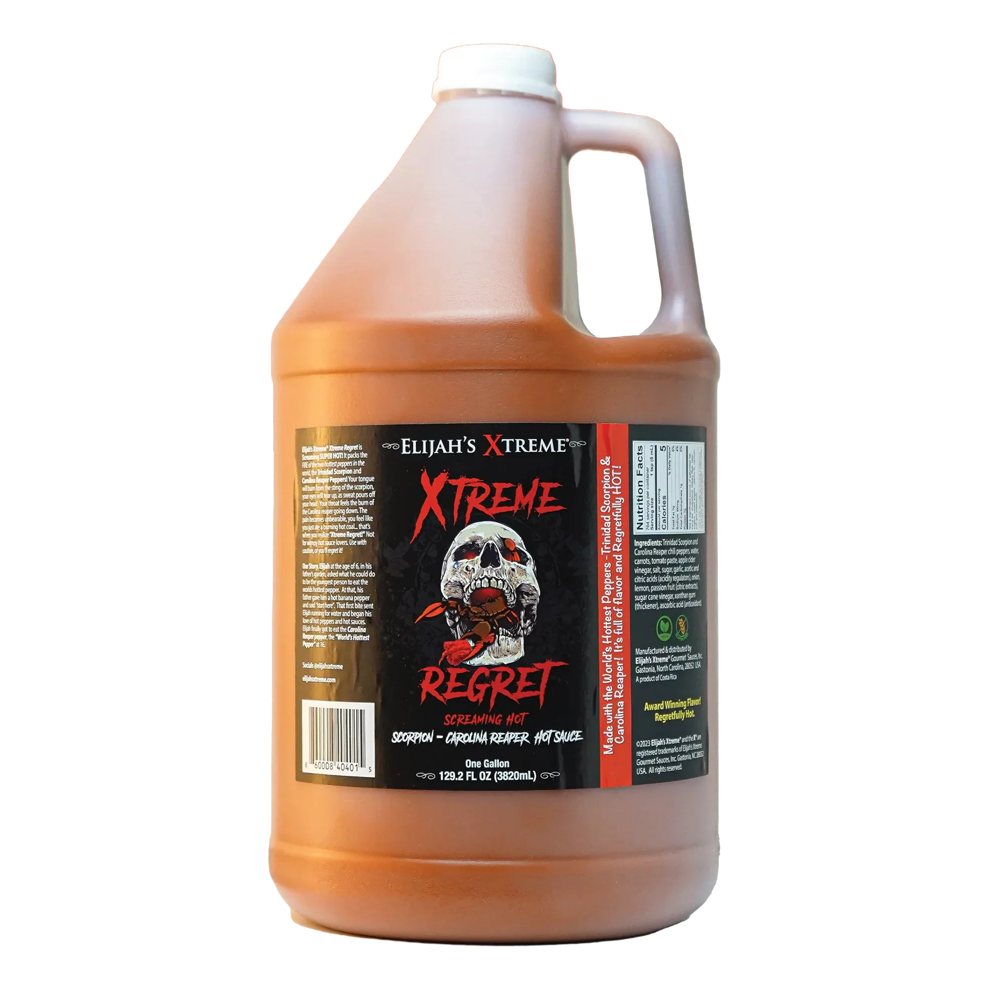 Sauce piquante Xtreme Regret – Bidon (3,78 L)