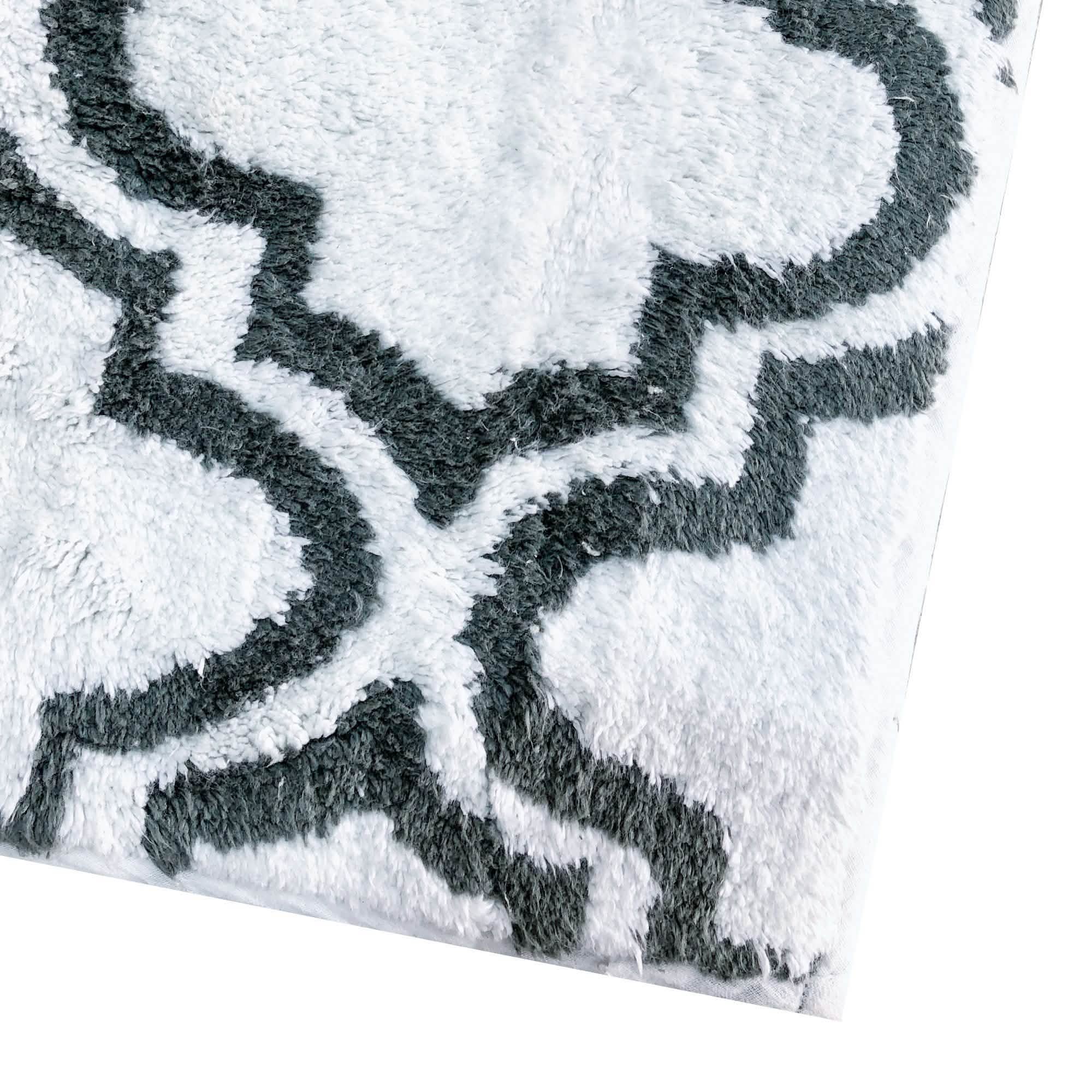 Tapis de bain Elise Collection motif diamant JQ