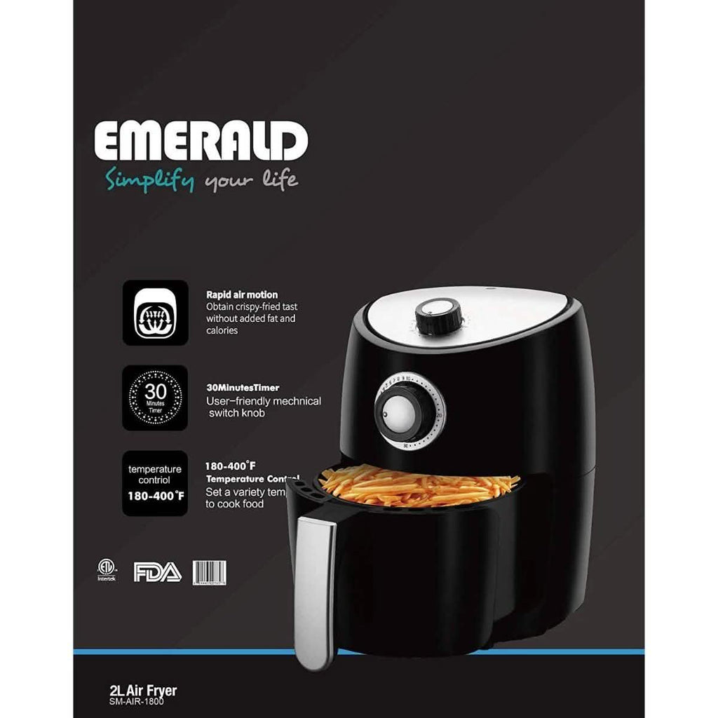 Friteuse sans huile compacte Emerald de 2 litres