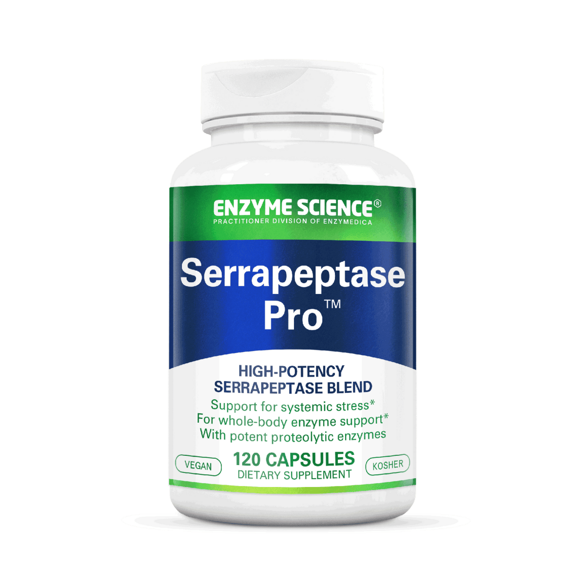 Enzyme Science Serrapeptase Pro 120 Vcaps