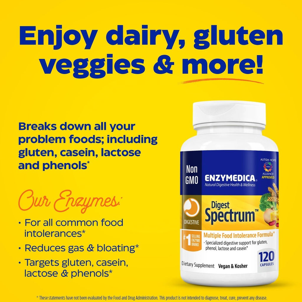 Enzymedica Digest Spectrum 120 gélules