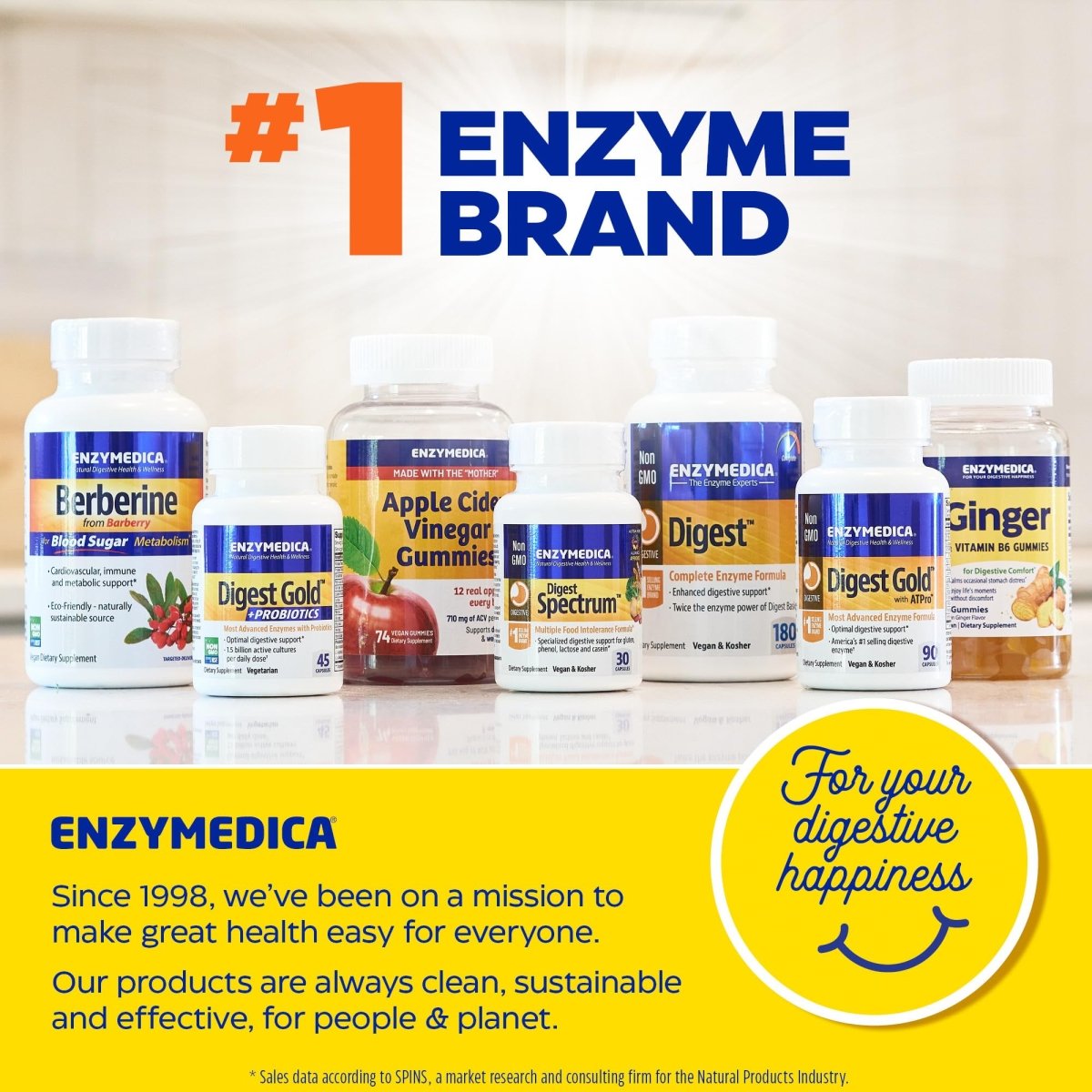 Enzymedica Digest Spectrum 120 gélules