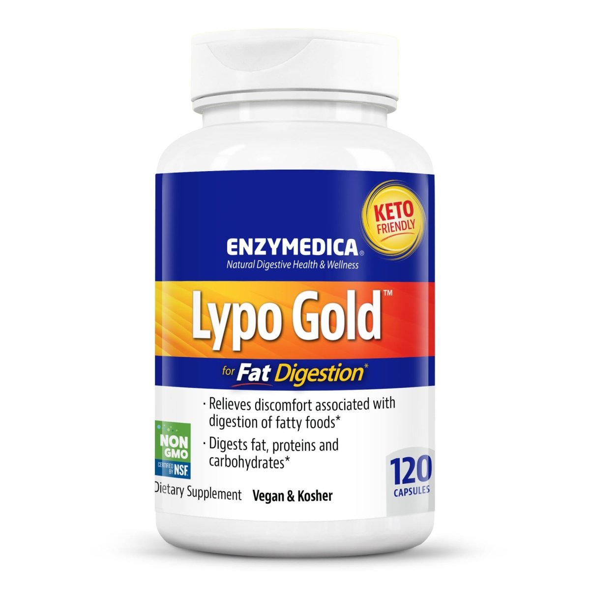 Enzymedica Lypo Gold 120 gélules