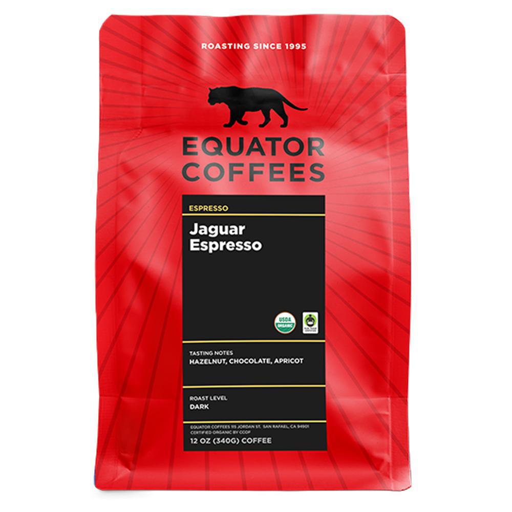 Equator Coffees - Grains de café « Jaguar Espresso » (297 g)