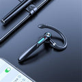 Écouteurs Bluetooth légers ergonomiques, casque sans fil mains libres pour les affaires, casque de conduite, casque de sport de plein air, contrôle du volume, écouteurs à conception d'empreinte digitale, écouteurs supra-auriculaires