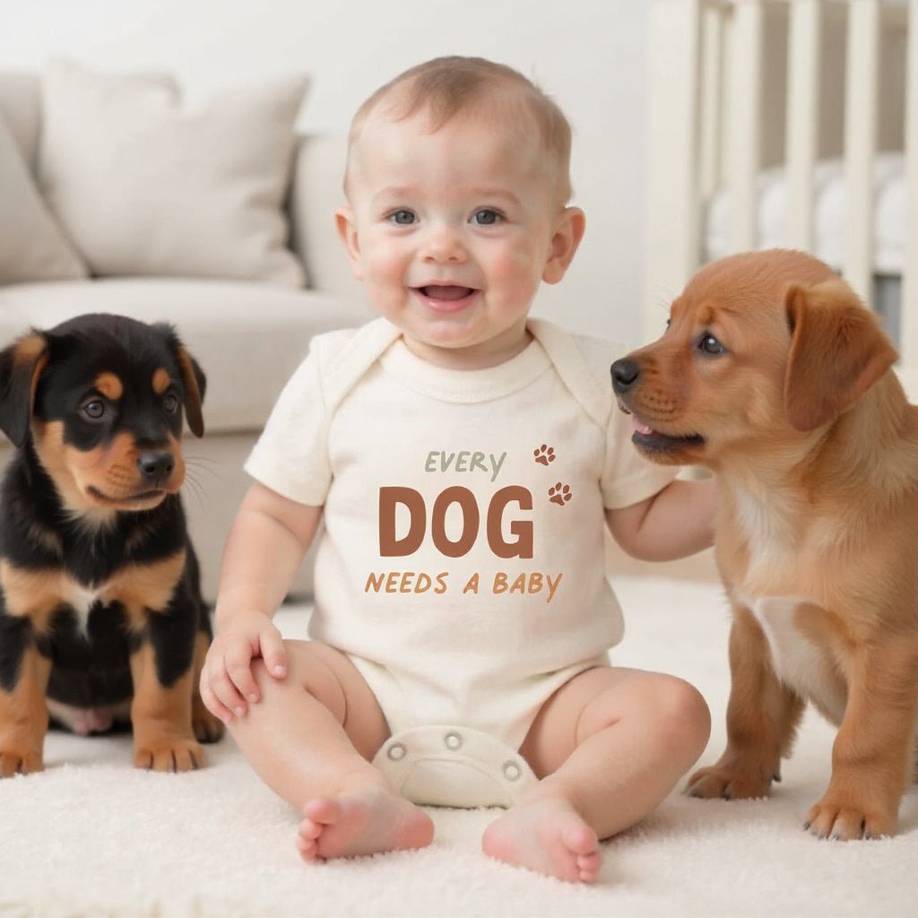 body graphique | Chaque chien a besoin d'un bébé
