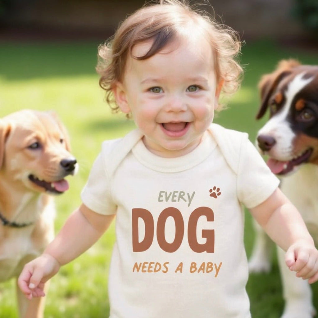 body graphique | Chaque chien a besoin d'un bébé