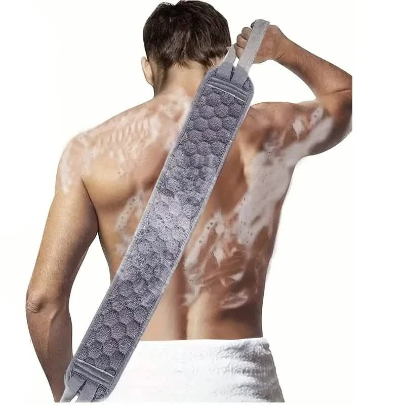 Serviette exfoliante pour le bain