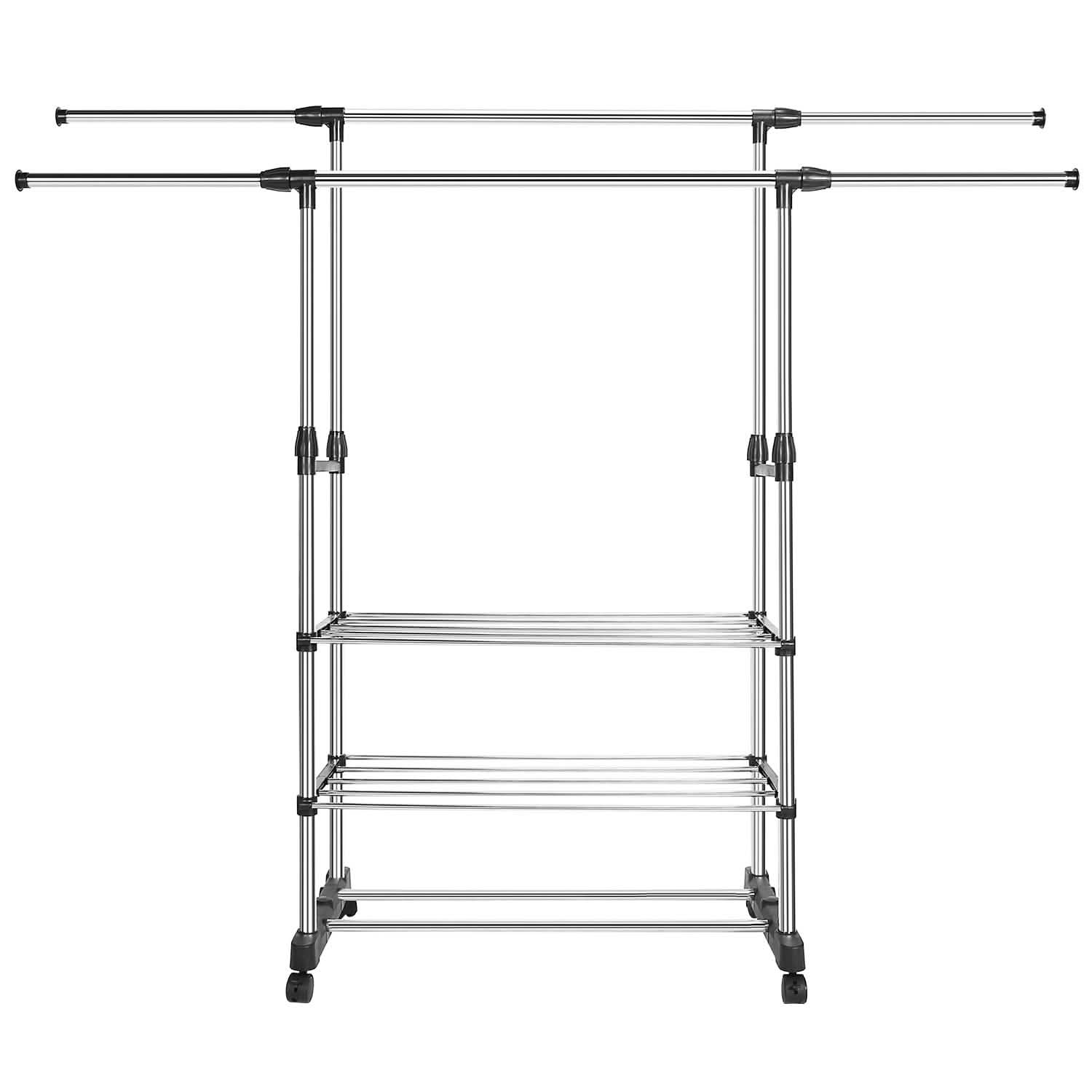 Portant à vêtements extensible