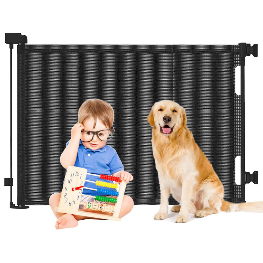 Barrière de sécurité escamotable extra-large pour enfant