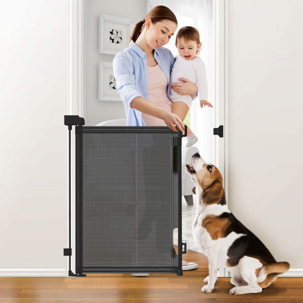 Barrière de sécurité escamotable extra-large pour enfant