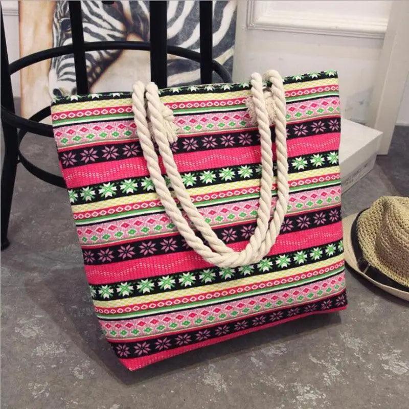 Sac à main pliable accrocheur et tendance pour femme, grande taille, décontracté, motif floral imprimé, en toile, sac à bandoulière graffiti