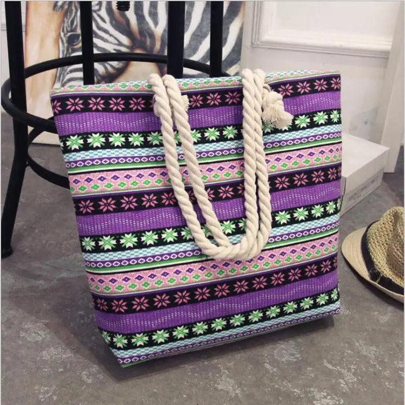 Sac à main pliable accrocheur et tendance pour femme, grande taille, décontracté, motif floral imprimé, en toile, sac à bandoulière graffiti