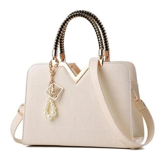 Sac à main pour femme, blanc neige attrayant, avec poche pour téléphone, en cuir, zippé, sacs à bandoulière pour femmes