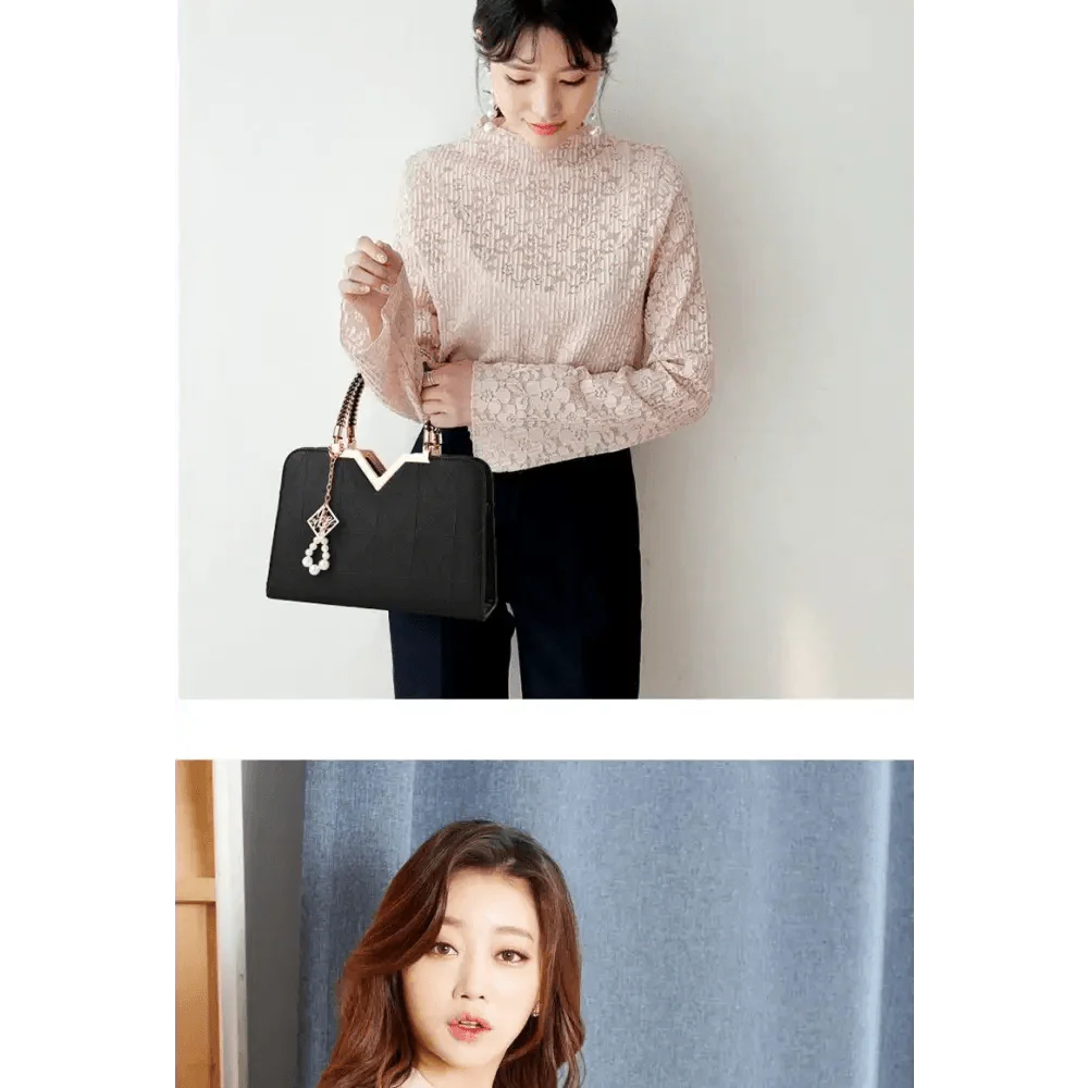 Sac à main pour femme, blanc neige attrayant, avec poche pour téléphone, en cuir, zippé, sacs à bandoulière pour femmes