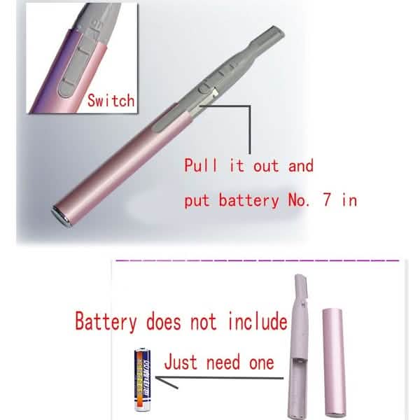 Rasoir électrique à sourcils