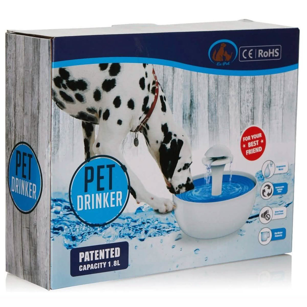 Fontaine à eau automatique Ez Pet pour animaux de compagnie