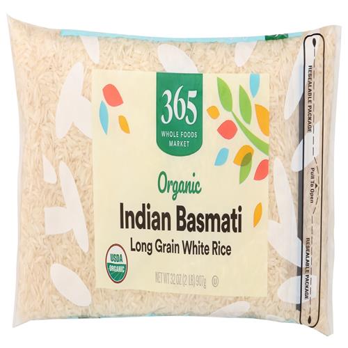 Whole Foods Market, Riz Basmati Blanc Bio Indien, 907 g