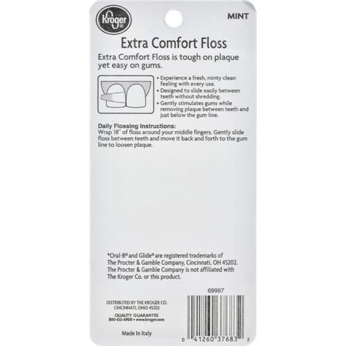 Kroger Fil dentaire menthe confort extra 2 unités / 40 m