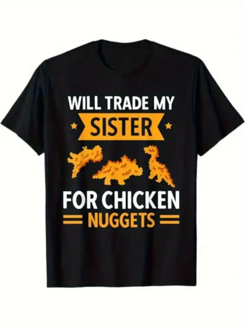 T-shirt imprimé à manches courtes pour homme