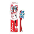 Colgate 360 Advanced Optic White Brosse à Dents, Souple, Lot de 2