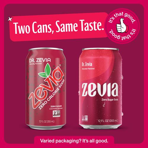 Zevia Soda Zéro Sucre, Dr. Zevia, Canettes de 355 ml (Paquet de 12)