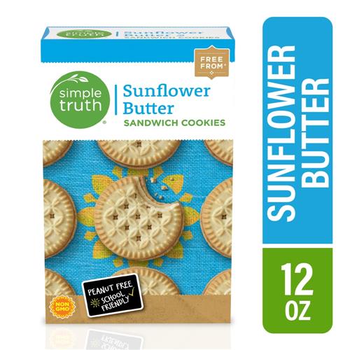 Biscuits sandwich au beurre de tournesol Simple Truth 340 g