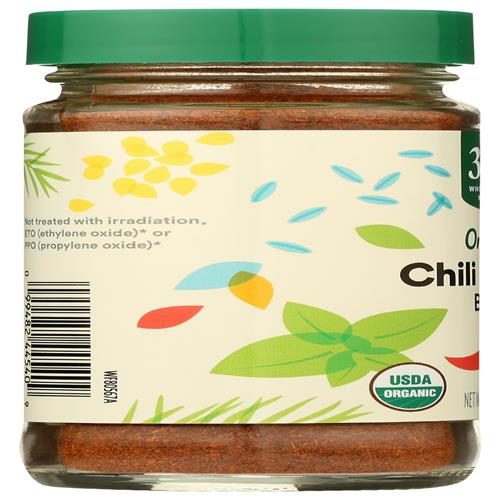 Whole Foods Market, Mélange de Poudre de Chili Bio, 1,83 oz