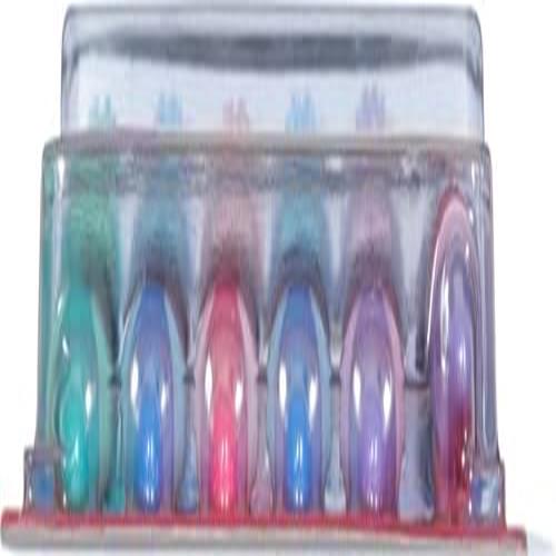Brosse à dents Colgate Extra Clean, lot de brosses à dents à poils moyens, brosses à dents pour adultes à poils moyens avec manche ergonomique et brins circulaires, aide à éliminer les taches de surface, paquet de 6