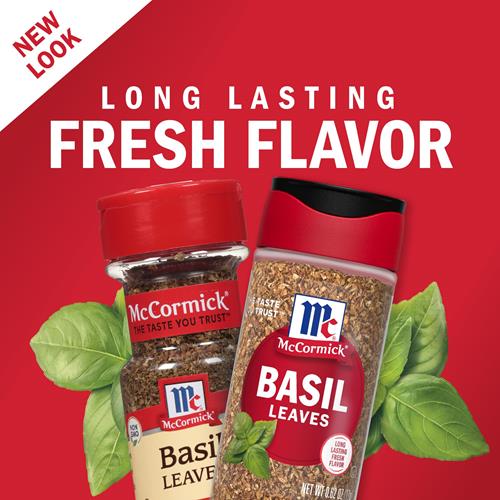 Feuilles de basilic McCormick, 17,5 g