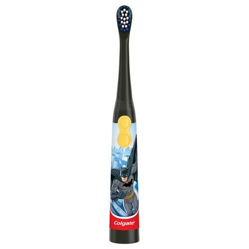 Brosse à Dents Électrique Colgate Kids, Batman, Extra Souple, 3 Ans et Plus, 1 Unité, Couleurs Assorties