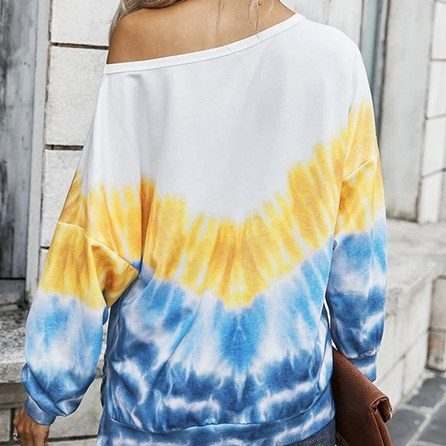 Sweat à capuche dégradé pour femme
