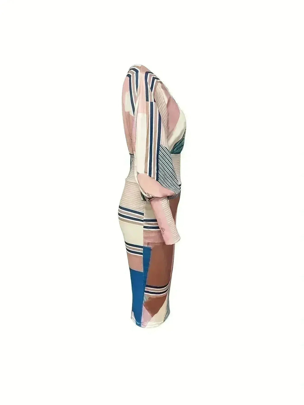 Robe décontractée imprimée - Robe légère sans manches pour femme