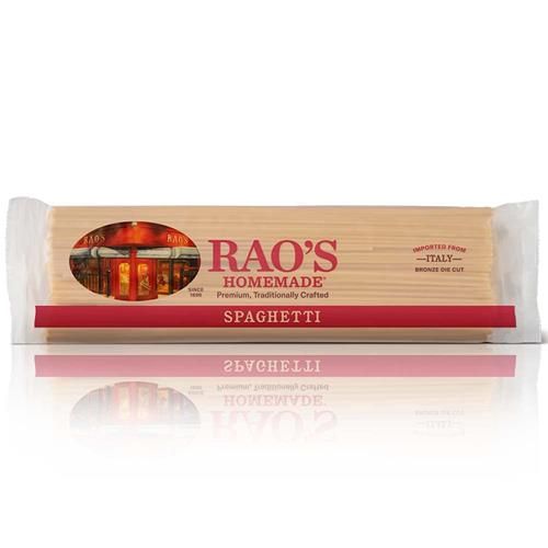 Pâtes Spaghetti Maison Raos, 450 g, Fabrication Traditionnelle, Qualité Supérieure, À Base de Semoule de Blé Dur, Découpe Traditionnelle à la Filière en Bronze, Importées d'Italie