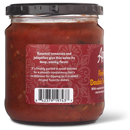Salsa double tomate rôtie au feu Aplenty, moyenne, 439 g