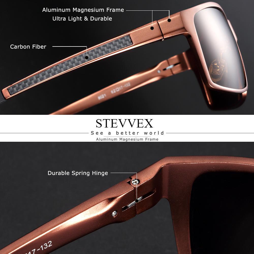 Nouvelles lunettes de soleil polarisées carrées classiques pour hommes, lunettes de soleil de conduite en aluminium pour hommes et garçons avec protection UV400