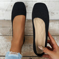 Chaussures Femme en Tricot à Enfiler | Baskets Respirantes Grande Taille