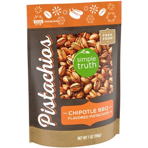 Simple Truth Pistaches saveur barbecue chipotle 7 oz
